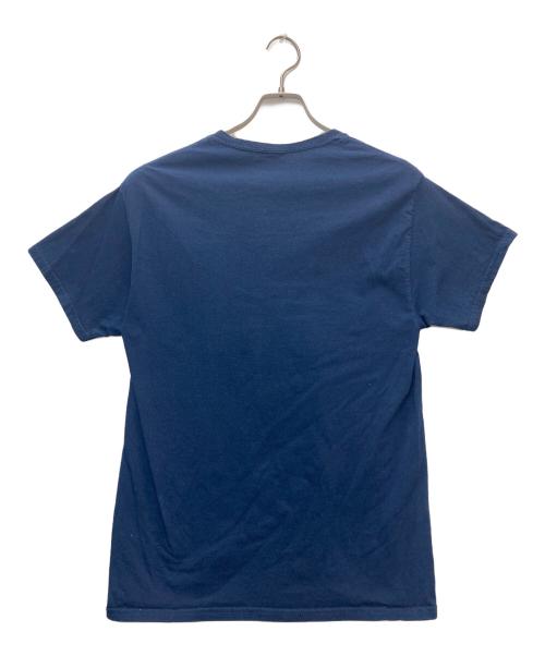 LIQUID BLUE（リキッドブルー）LIQUID BLUE (リキッドブルー) プリントTシャツ ネイビー サイズ:Mの古着・服飾アイテム
