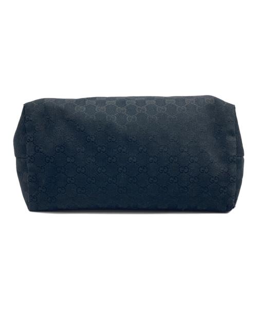 GUCCI（グッチ）GUCCI (グッチ) GGキャンバストートバッグ ブラックの古着・服飾アイテム