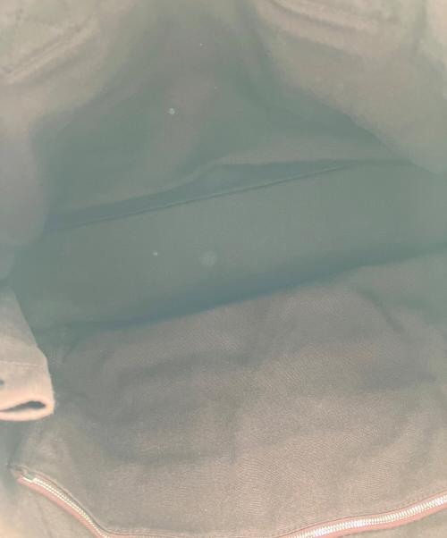 HERMES（エルメス）HERMES (エルメス) ハンドバッグ ブラウン×レッドの古着・服飾アイテム