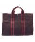 HERMES（エルメス）の古着「ハンドバッグ」｜ブラウン×レッド