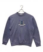 M&C SPORTエムアンドシースポーツ）の古着「刺繍スウェット」｜ブルー