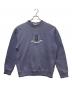 M&C SPORT（エムアンドシースポーツ）の古着「刺繍スウェット」｜ブルー