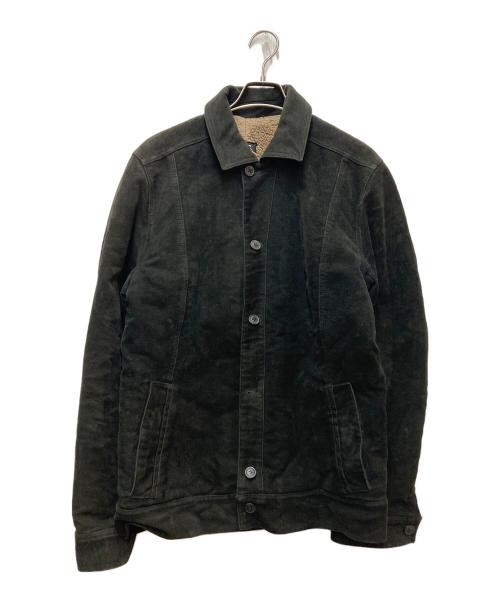 A.P.C.（アーペーセー）A.P.C. (アーペーセー) 裏ボアベロアジャケット ブラック サイズ:Mの古着・服飾アイテム