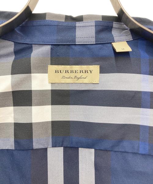 BURBERRY（バーバリー）BURBERRY (バーバリー) 長袖シャツ ネイビー サイズ:M 未使用品の古着・服飾アイテム