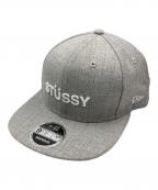 New Era×stussyニューエラ×ステューシー）の古着「キャップ 9FIFTY」｜グレー