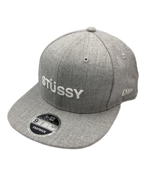 New Era（ニューエラ）New Era (ニューエラ) stussy (ステューシー) キャップ 9FIFTY グレーの古着・服飾アイテム