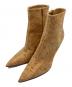 MM6 Maison Margiela（エムエムシックスメゾンマルジェラ）の古着「CORK ANKLE BOOTS」｜ベージュ