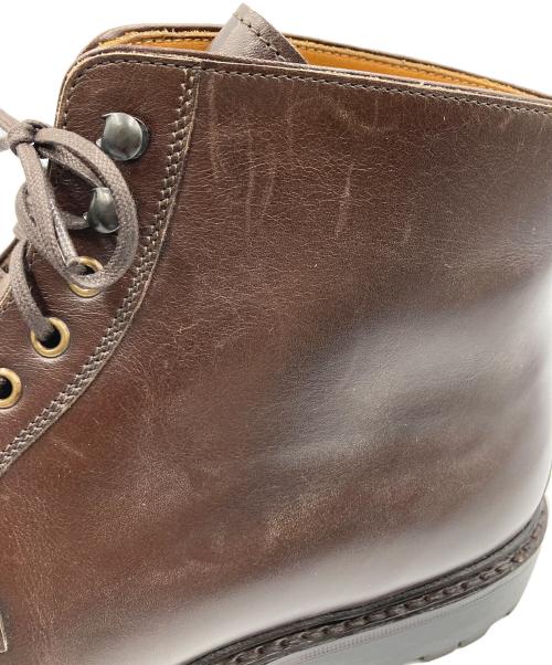 Jalan Sriwijaya（ジャランスリウァヤ）Jalan Sriwijaya (ジャランスリウァヤ) レースアップレザーブーツ ブラウン サイズ:8の古着・服飾アイテム