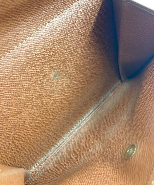 LOUIS VUITTON（ルイ ヴィトン）LOUIS VUITTON (ルイ ヴィトン) モノグラム ポルトトレゾール エテュイパピエ ブラウン サイズ:-の古着・服飾アイテム