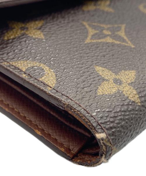 LOUIS VUITTON（ルイ ヴィトン）LOUIS VUITTON (ルイ ヴィトン) モノグラム ポルトトレゾール エテュイパピエ ブラウン サイズ:-の古着・服飾アイテム