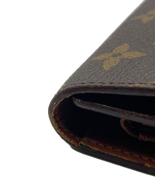 LOUIS VUITTON（ルイ ヴィトン）LOUIS VUITTON (ルイ ヴィトン) モノグラム ポルトトレゾール エテュイパピエ ブラウン サイズ:-の古着・服飾アイテム