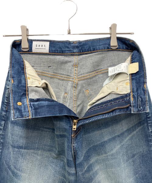 SART（サート）SART (サート) BIG JOHN (ビッグジョン) SART×BIG JOHNバギーデニムパンツ インディゴ サイズ:SIZE Freeの古着・服飾アイテム