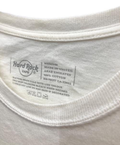 Hard Rock cafe（ハードロックカフェ）Hard Rock cafe (ハードロックカフェ) プリントTシャツ ATHENS ホワイト サイズ:Mの古着・服飾アイテム
