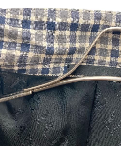BURBERRY BLACK LABEL（バーバリーブラックレーベル）BURBERRY BLACK LABEL (バーバリーブラックレーベル) テーラードジャケット ネイビー×グレー サイズ:Mの古着・服飾アイテム