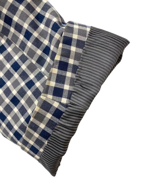 BURBERRY BLACK LABEL（バーバリーブラックレーベル）BURBERRY BLACK LABEL (バーバリーブラックレーベル) テーラードジャケット ネイビー×グレー サイズ:Mの古着・服飾アイテム