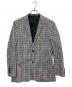 BURBERRY BLACK LABEL（バーバリーブラックレーベル）の古着「テーラードジャケット」｜ネイビー×グレー