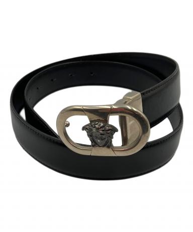 激レア！ Gianni Versace レザーベルト メダリオンバックル 36 中古・古着通販】GIANNI VERSACE (ジャンニ・ヴェルサーチ) メデューサ