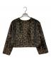 Engineered Garments (エンジニアドガーメンツ) レオパード柄ボレロ ブラウン サイズ:S：5000円