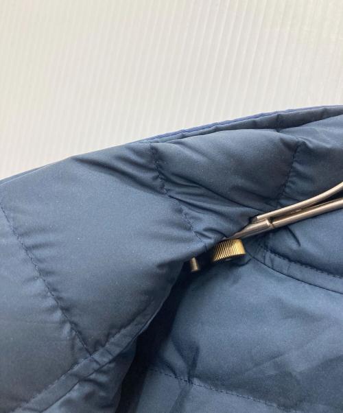 Patagonia（パタゴニア）Patagonia (パタゴニア) Reversible Bivy Down Vest ベージュ×ネイビー サイズ:Mの古着・服飾アイテム