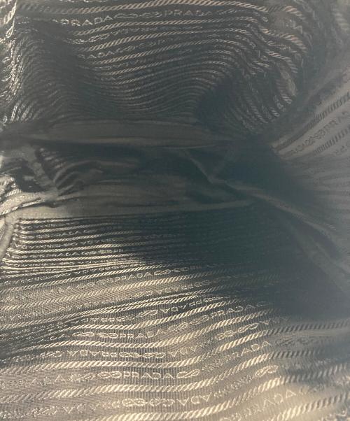 PRADA（プラダ）PRADA (プラダ) ナイロンリュック TESSUTO SCOZZES ネイビー×グリーンの古着・服飾アイテム