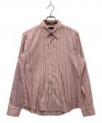Paul Smith COLLECTIONポールスミス コレクション）の古着「ストライプシャツ」｜レッド×ホワイト