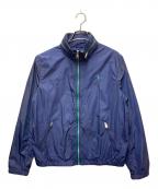 POLO RALPH LAURENポロ・ラルフローレン）の古着「ナイロンジャケット」｜ネイビー×グリーン
