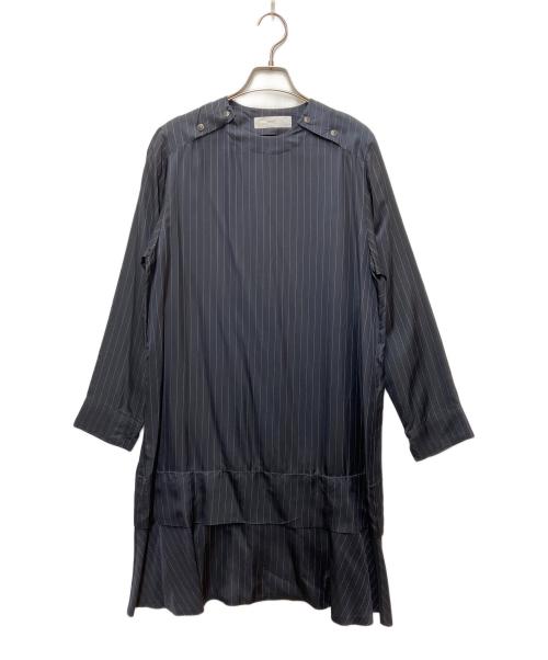 TOGA PULLA（トーガ プルラ）TOGA PULLA (トーガ プルラ) 長袖ワンピース ネイビー サイズ:SIZE　36の古着・服飾アイテム