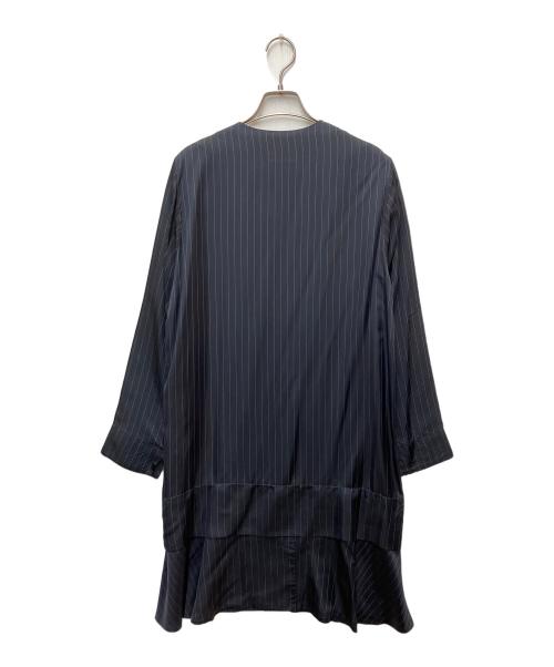 TOGA PULLA（トーガ プルラ）TOGA PULLA (トーガ プルラ) 長袖ワンピース ネイビー サイズ:SIZE　36の古着・服飾アイテム