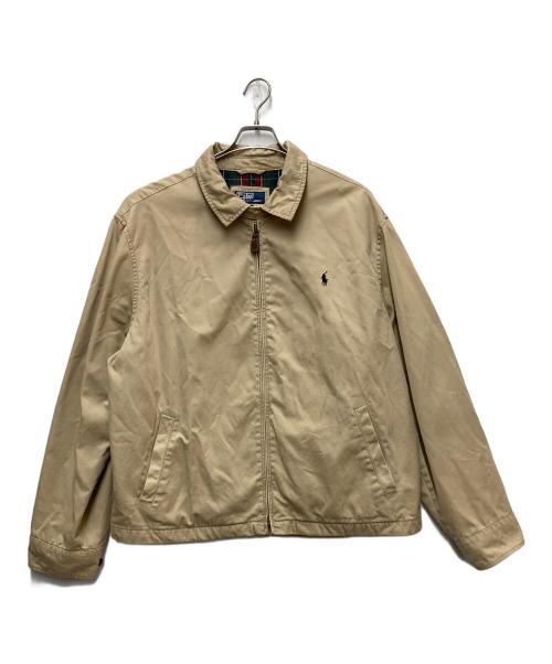 POLO RALPH LAUREN（ポロ・ラルフローレン）POLO RALPH LAUREN (ポロ・ラルフローレン) スイングトップ ベージュ サイズ:XXLの古着・服飾アイテム