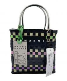 MARNI（マルニ）の古着「ハンドバッグ ピクニックバッグ」｜ブラック