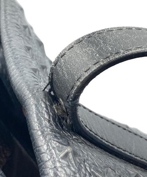 JIMMY CHOO（ジミーチュウ）JIMMY CHOO (ジミーチュウ) スターエンボストートバッグ ピムリコ ブラックの古着・服飾アイテム