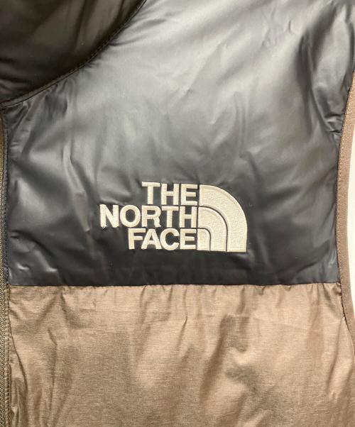THE NORTH FACE（ザ ノース フェイス）THE NORTH FACE (ザ ノース フェイス) エコロフトベスト ブラウン×ブラック サイズ:XLの古着・服飾アイテム
