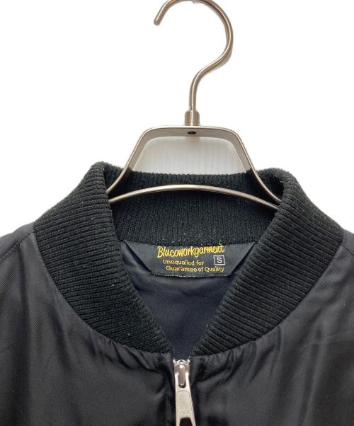 BLUCO WORK GARMENT（ブルコ ワーク ガーメント）BLUCO WORK GARMENT (ブルコ ワーク ガーメント) レーシングジャケット ブラック サイズ:Sの古着・服飾アイテム