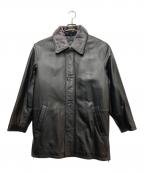 Wind Armorウィンドアーマー）の古着「ラムレザージャケット」｜ブラック