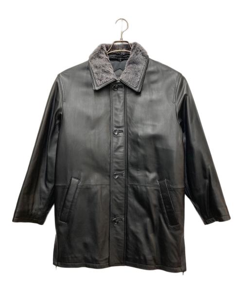 Wind Armor（ウィンドアーマー）Wind Armor (ウィンドアーマー) ラムレザージャケット ブラック サイズ:M 未使用品の古着・服飾アイテム