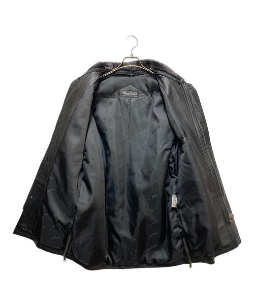 Wind Armor（ウィンドアーマー）Wind Armor (ウィンドアーマー) ラムレザージャケット ブラック サイズ:M 未使用品の古着・服飾アイテム