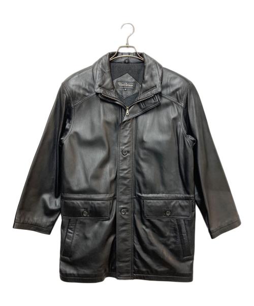 Wind Armor（ウィンドアーマー）Wind Armor (ウィンドアーマー) ラムレザージャケット ブラック サイズ:M 未使用品の古着・服飾アイテム
