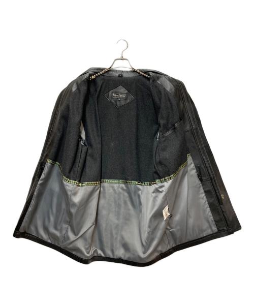 Wind Armor（ウィンドアーマー）Wind Armor (ウィンドアーマー) ラムレザージャケット ブラック サイズ:M 未使用品の古着・服飾アイテム