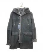 Wind Armorウィンドアーマー）の古着「ムートンコート」｜ブラック