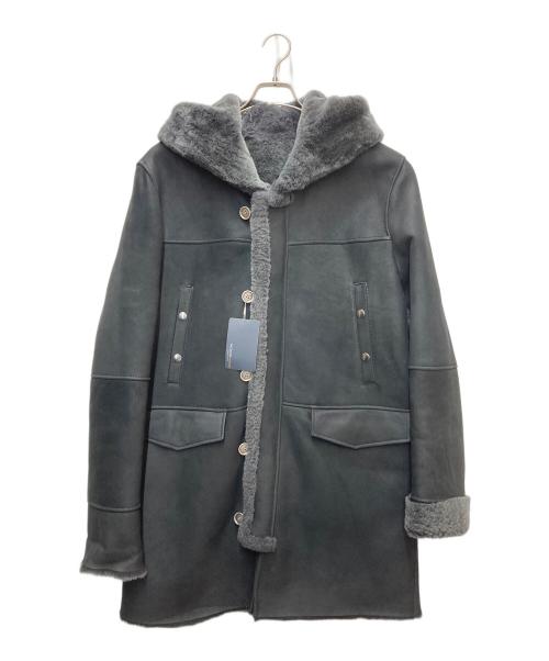 Wind Armor（ウィンドアーマー）Wind Armor (ウィンドアーマー) ムートンコート ブラック サイズ:３L 未使用品の古着・服飾アイテム