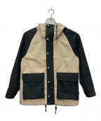 Traditional Weatherwearトラディショナルウェザーウェア）の古着「マウンテンパーカー」｜ベージュ×ブラック