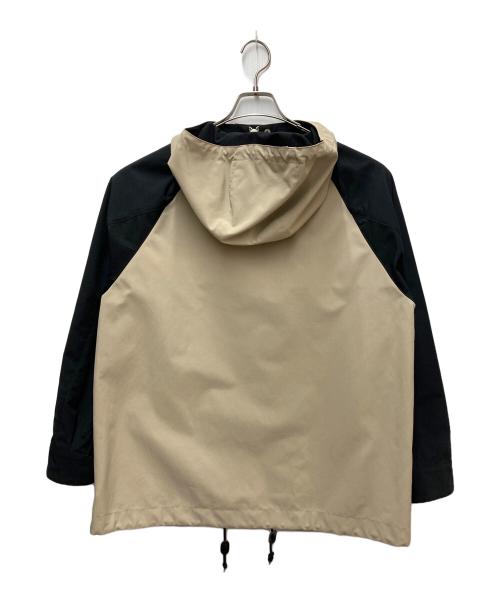 Traditional Weatherwear（トラディショナルウェザーウェア）Traditional Weatherwear (トラディショナルウェザーウェア) マウンテンパーカー ベージュ×ブラック サイズ:36の古着・服飾アイテム