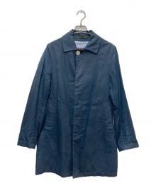 MACKINTOSH（マッキントッシュ）の古着「比翼コート」｜ネイビー