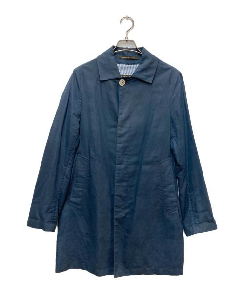 MACKINTOSH（マッキントッシュ）MACKINTOSH (マッキントッシュ) 比翼コート ネイビー サイズ:36の古着・服飾アイテム