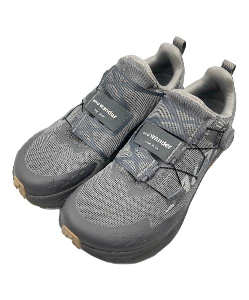 and wander（アンドワンダー）and wander (アンドワンダー) ALTRA (アルトラ) ローカットスニーカー グレー サイズ:M US9の古着・服飾アイテム