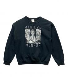 GILDAN（ギルダン）の古着「マリリンモンロープリントスウェット」｜ブラック