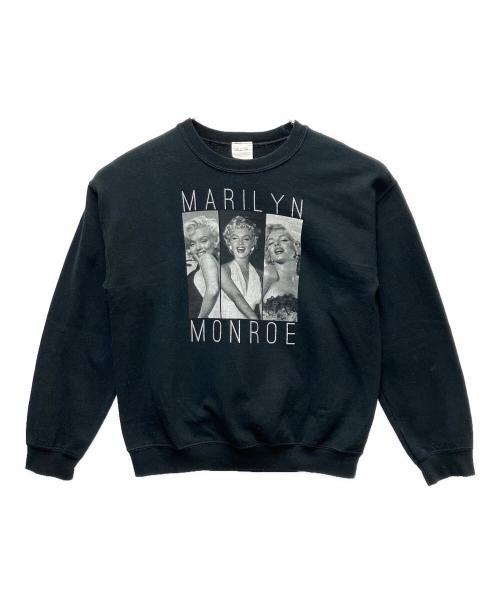 GILDAN（ギルダン）GILDAN (ギルダン) マリリンモンロープリントスウェット ブラック サイズ:Mの古着・服飾アイテム