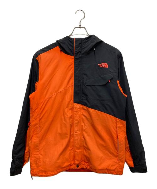 THE NORTH FACE（ザ ノース フェイス）THE NORTH FACE (ザ ノース フェイス) Storm Peak Triclimate Jacket オレンジ×ブラック サイズ:XLの古着・服飾アイテム
