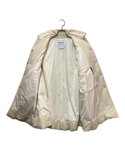 nagonstans（ナゴンスタンス）nagonstans (ナゴンスタンス) ボリュームベンチコート アイボリー サイズ:SMALLの古着・服飾アイテム