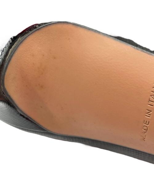 PRADA（プラダ）PRADA (プラダ) ポインテッドトゥパンプス サフィアーノ ブラック サイズ:35の古着・服飾アイテム